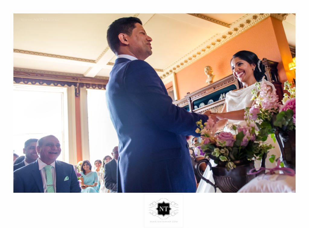 Civil wedding ceremony by Nik Thakar photography